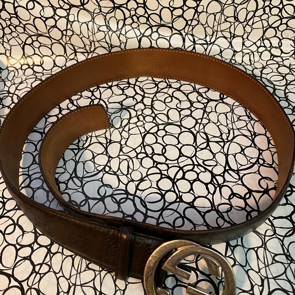Gucci Emblem GG logo belt main image 8